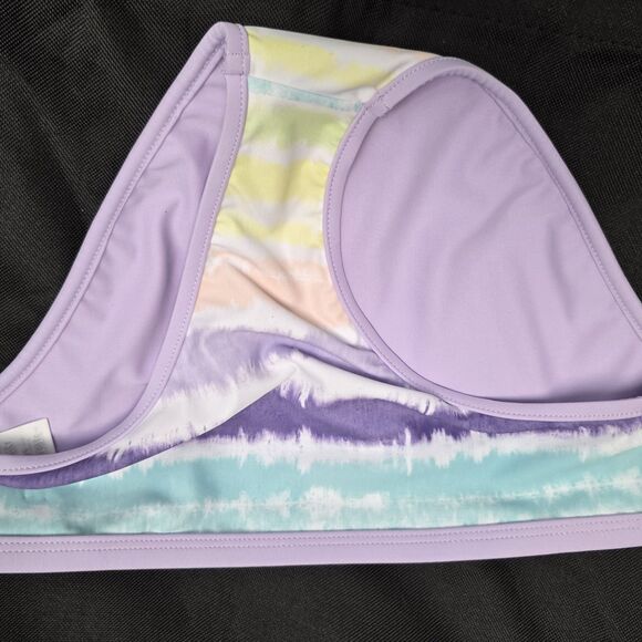 Eddie Bauer Youth Reversible 2 Piece Swim Girls Medium 10/12 Swimming Summer - Picture 7 of 12